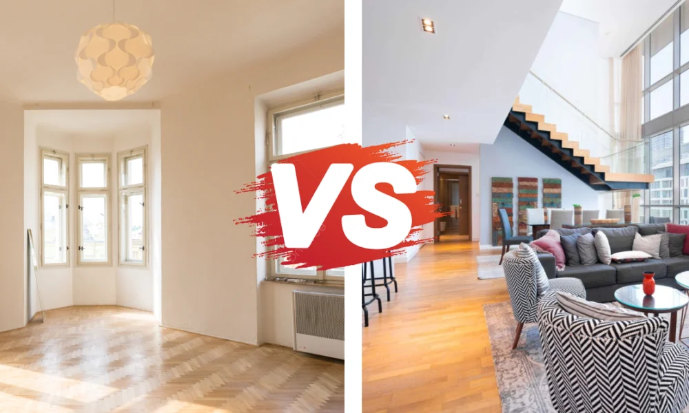 Location meublée vs location vide : que choisir
